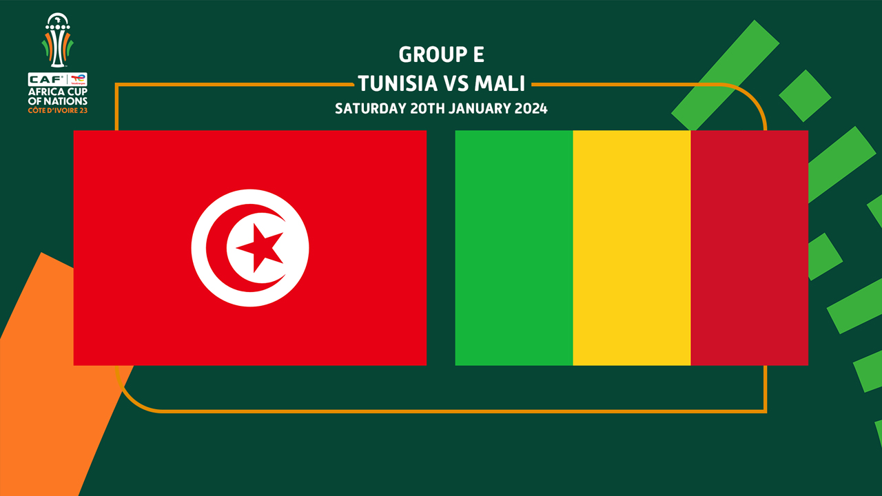 Tunisia vs Mali Full Match 20 Jan 2024