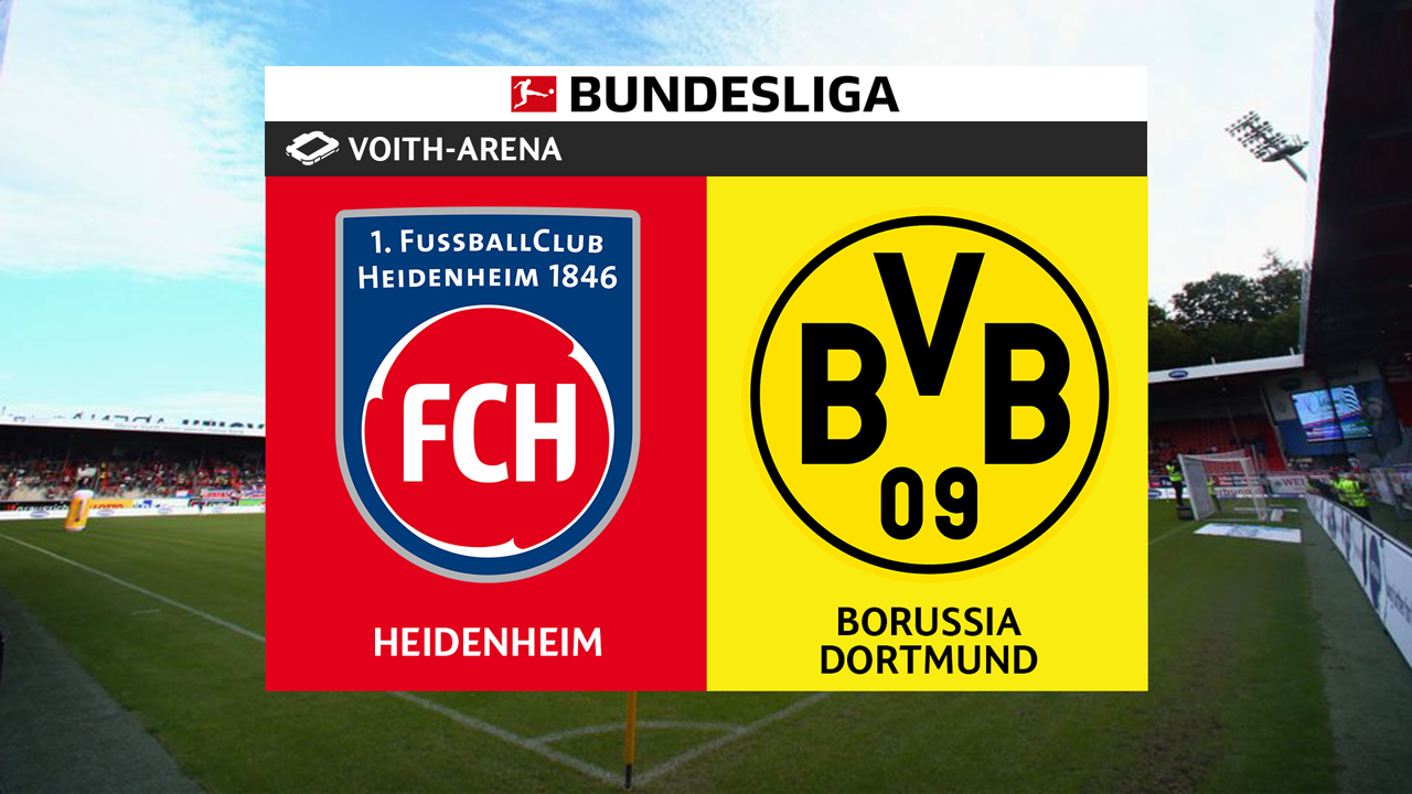 Full Match: Heidenheim 1846 vs Dortmund