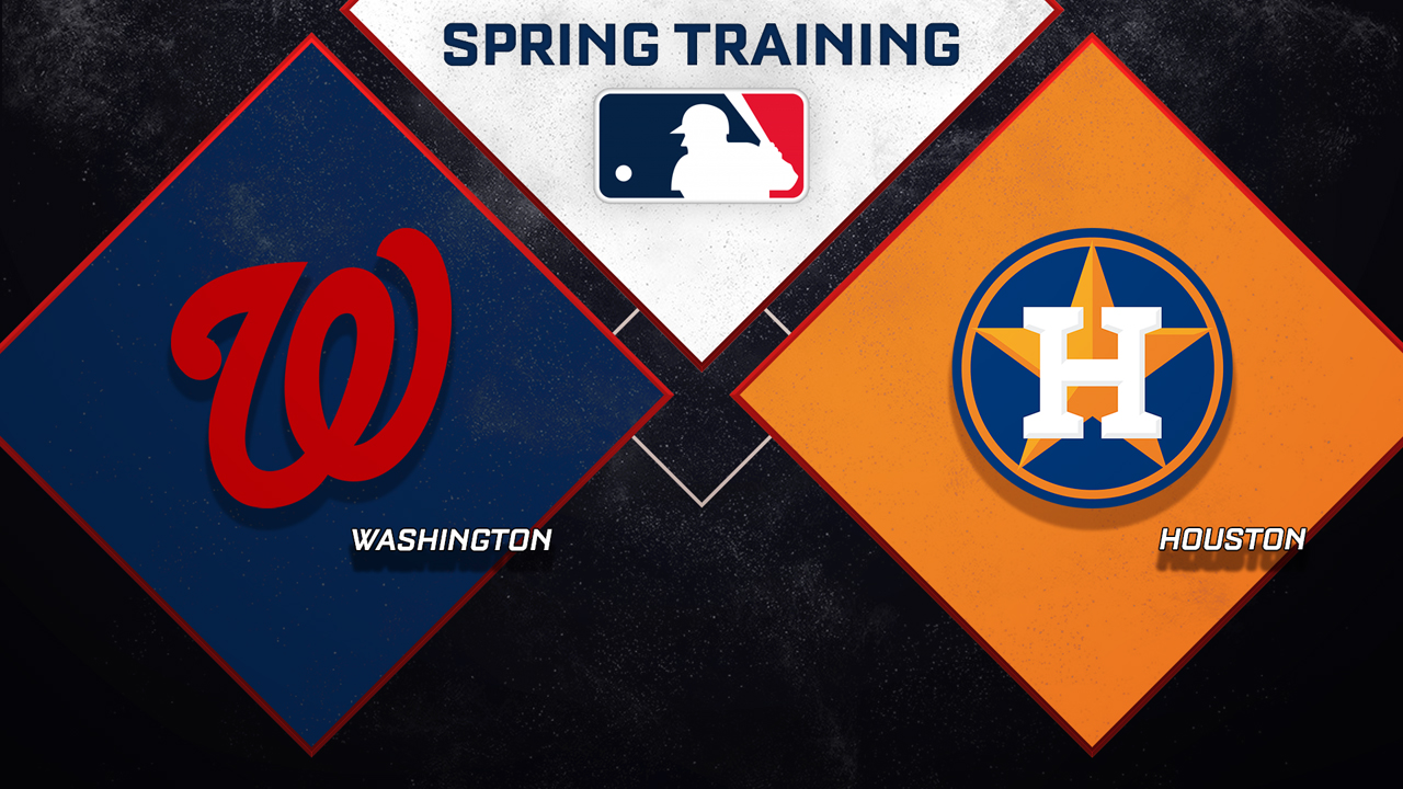 Washington Nationals vs Houston Astros