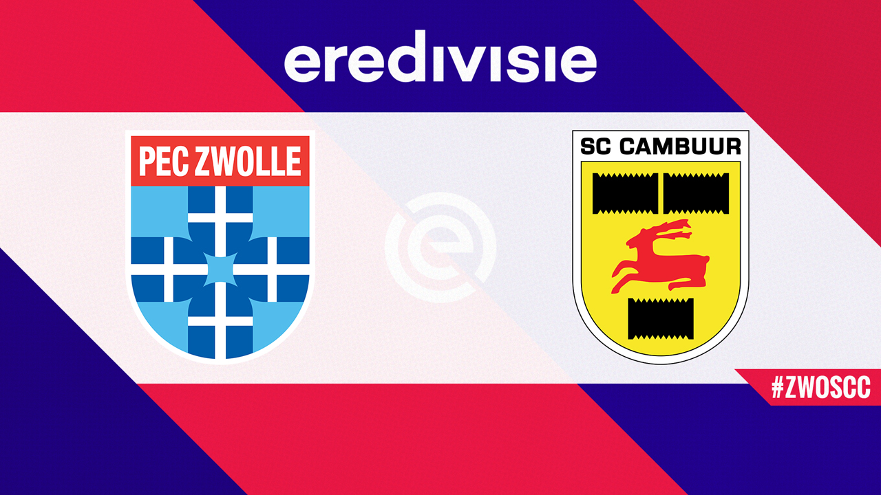 Kamp for PEC Zwolle vs Cambuur