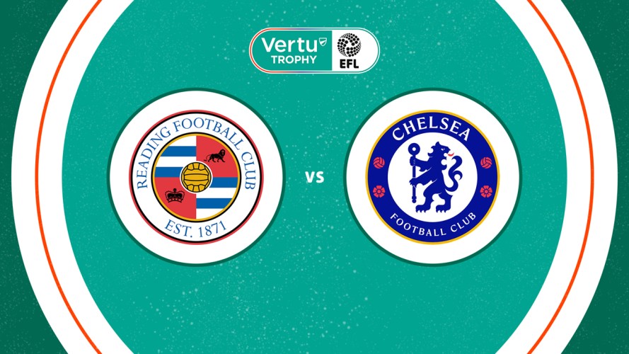 Reading vs Chelsea U21 event artwork