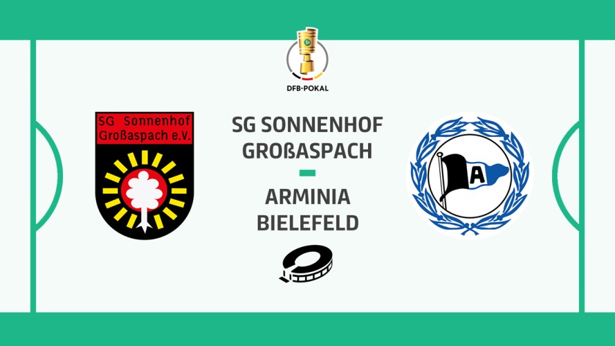 Sonnenhof Großaspach vs Arminia Bielefeld event artwork