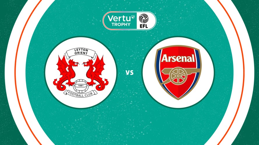 Leyton Orient vs Arsenal U21 event artwork