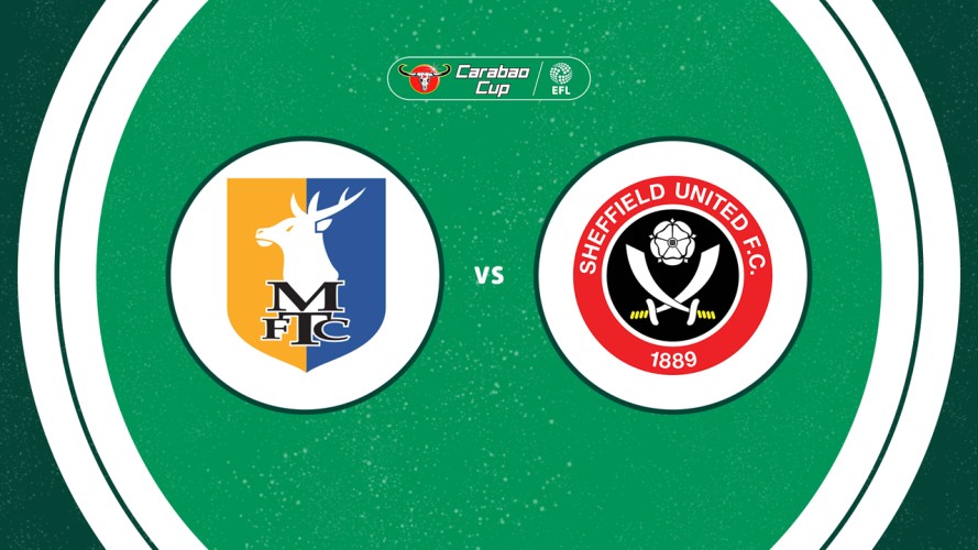 Mansfield Town vs Sheffield United event artwork