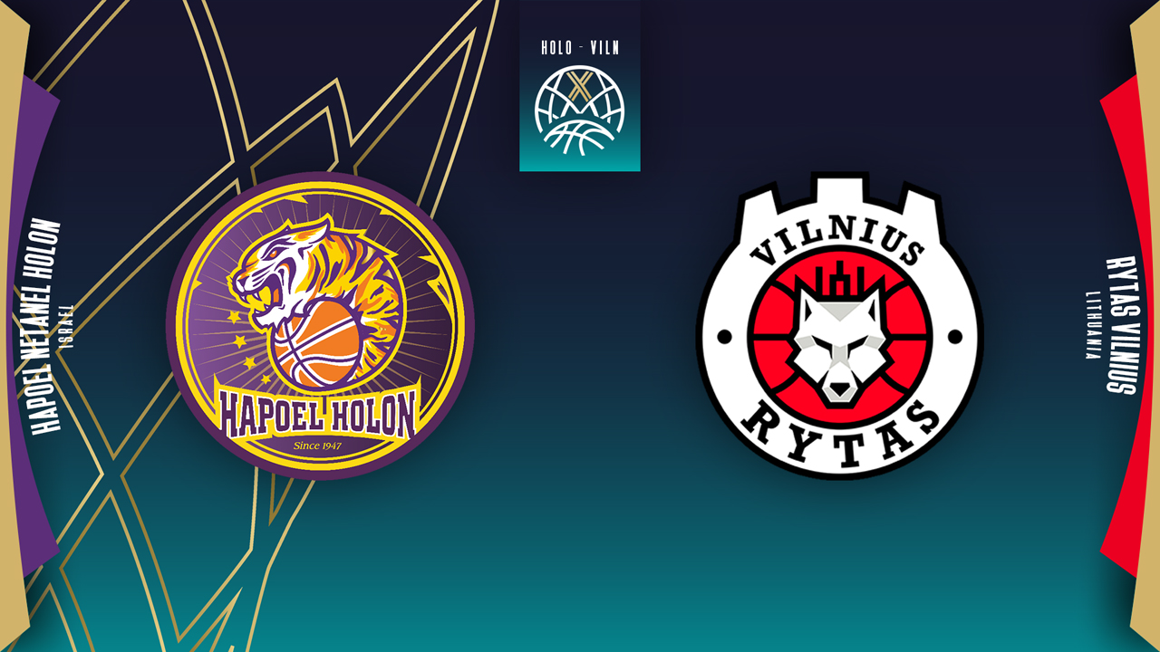 Hapoel Holon vs BC Lietuvos rytas