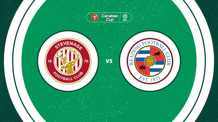 Stevenage vs Reading event artwork