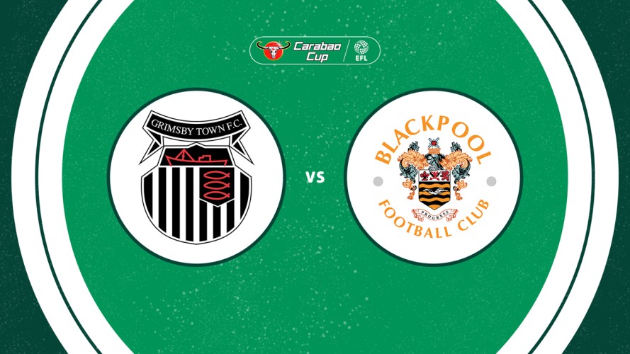 Grimsby Town vs Blackpool event artwork