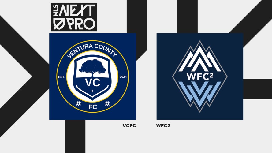Ventura County vs Whitecaps FC 2 event artwork