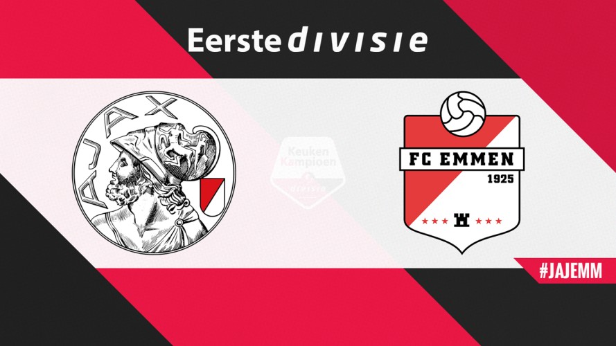 Jong Ajax vs FC Emmen event artwork