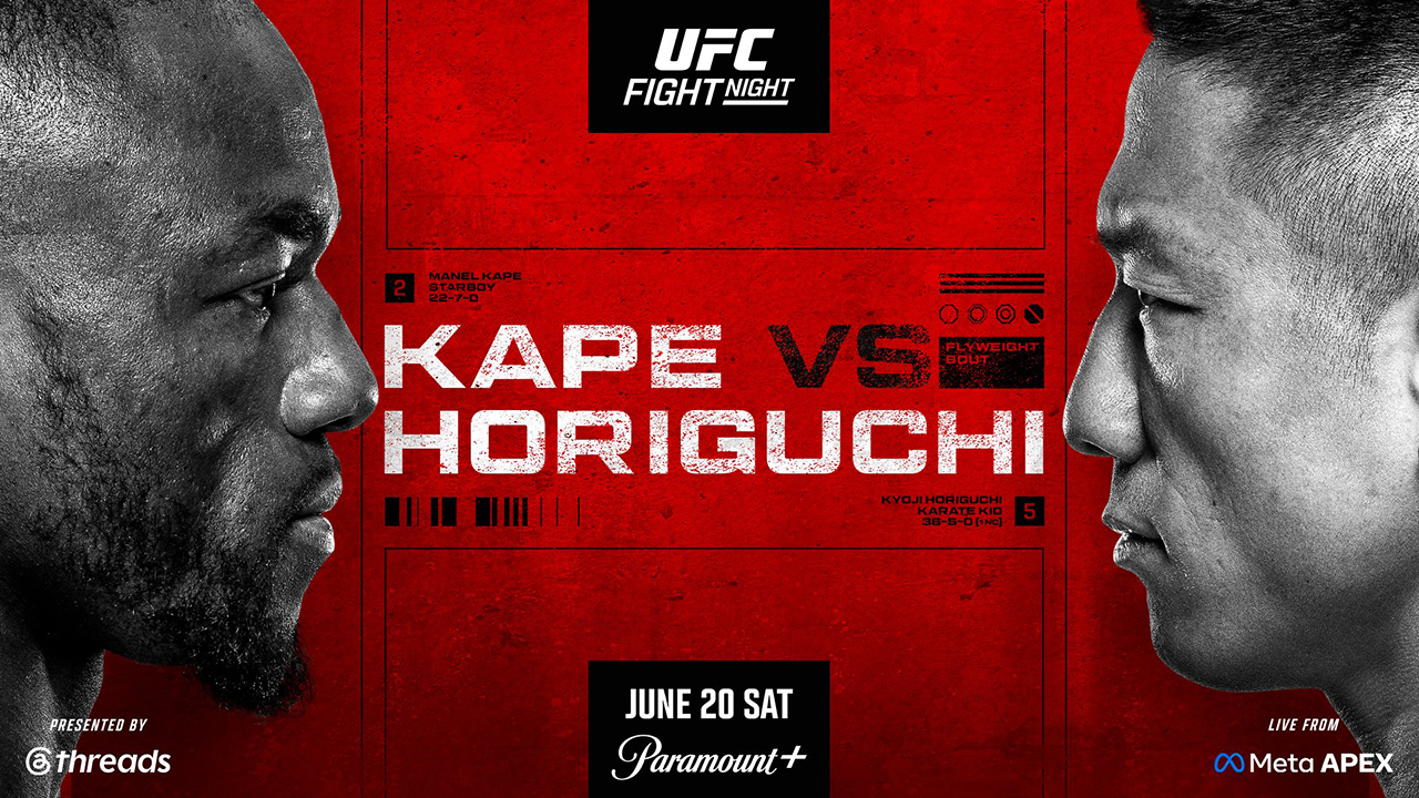 UFC Fight Night 279 Kape vs Horiguchi