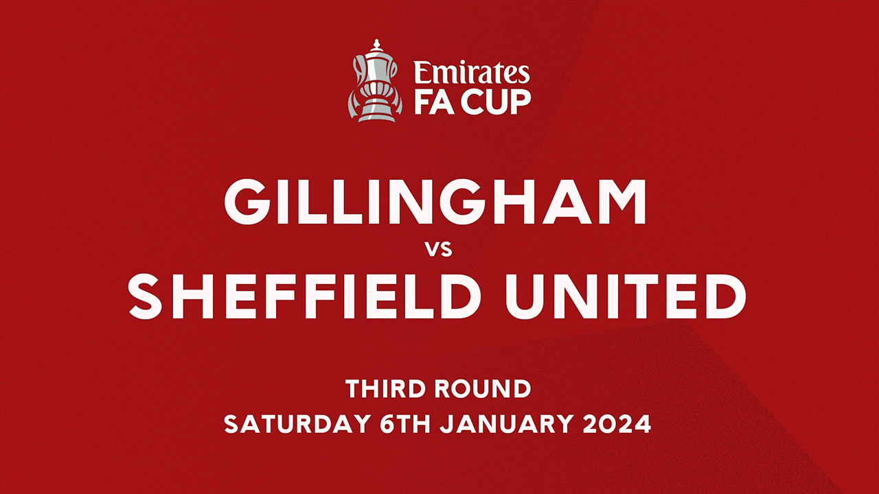 Gillingham vs Sheffield United Full Match 06 Jan 2024