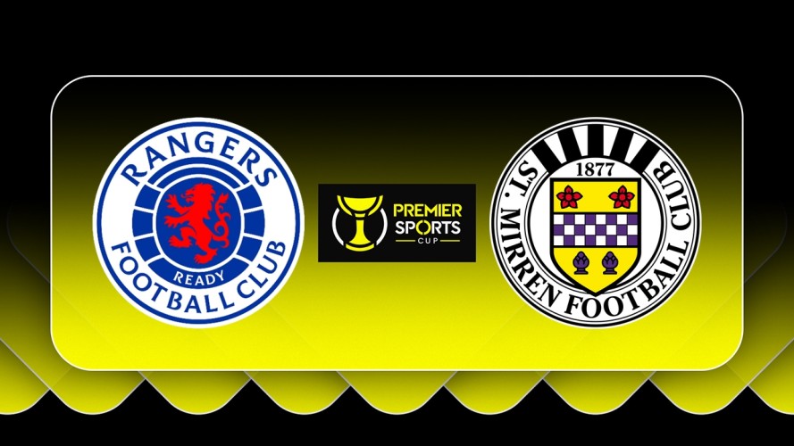 Rangers vs St Mirren event artwork