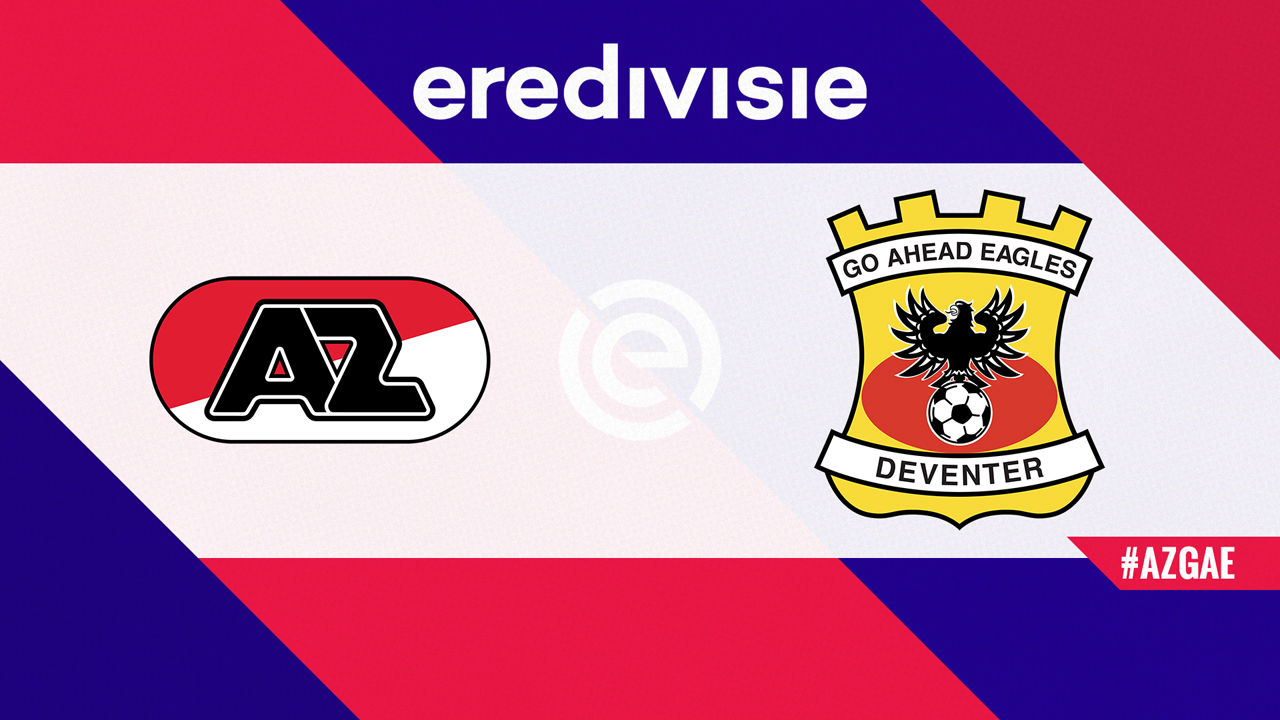 Kamp for AZ Alkmaar vs Go Ahead Eagles