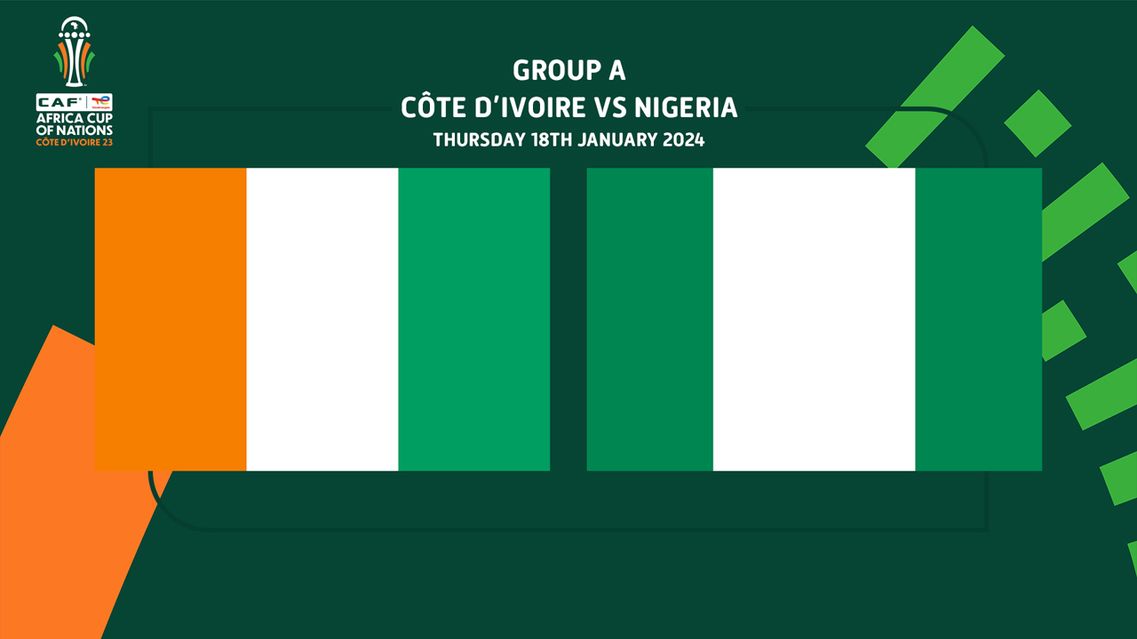 Full Match: Coote DIvoire vs Nigeria