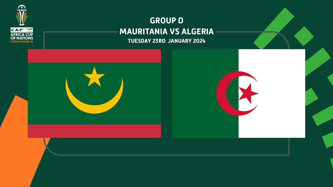 Full Match: Mauritania vs Algeria