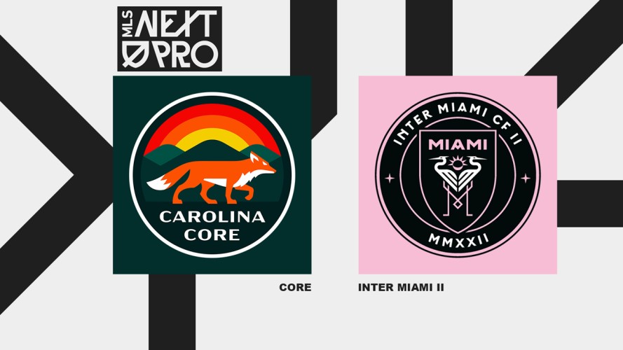 Carolina Core vs Inter Miami II event artwork