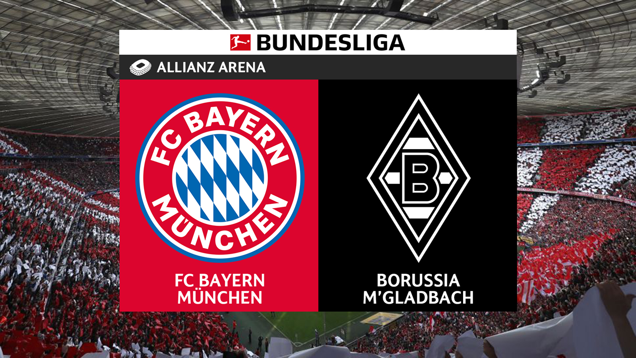 Full Match: Bayern Munich vs Monchengladbach