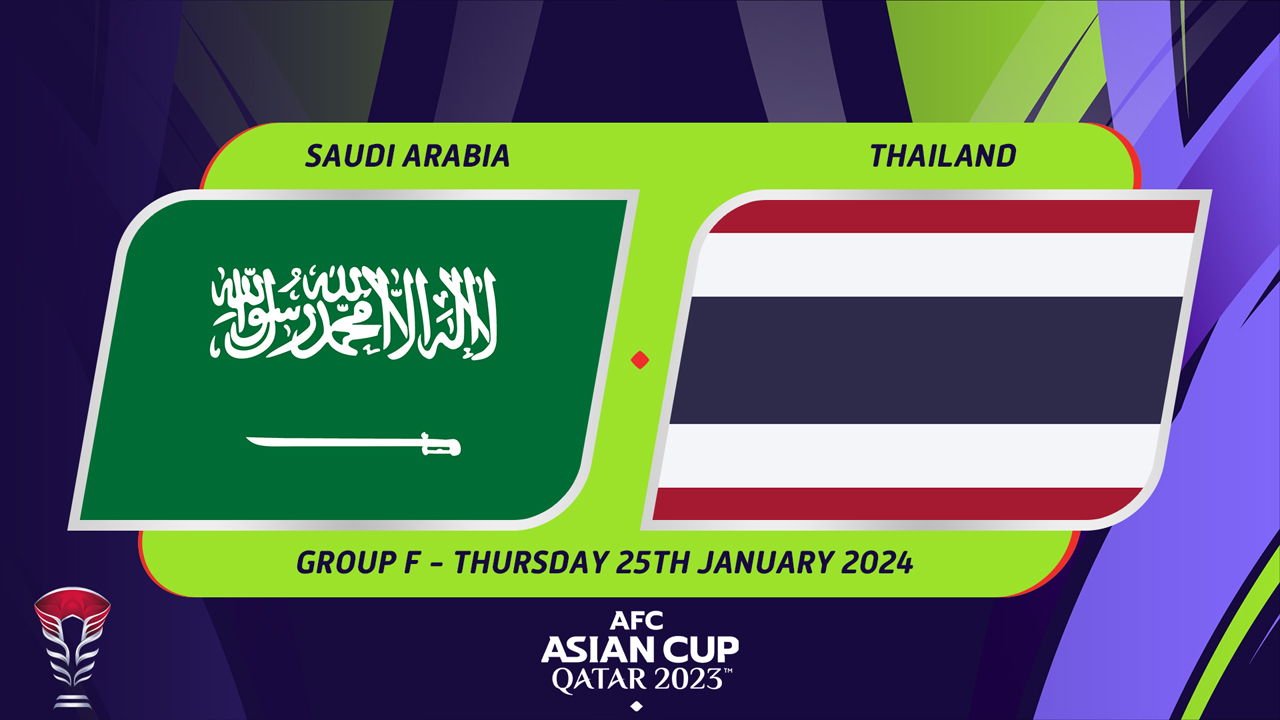 Saudi Arabia vs Thailand Full Match 25 Jan 2024