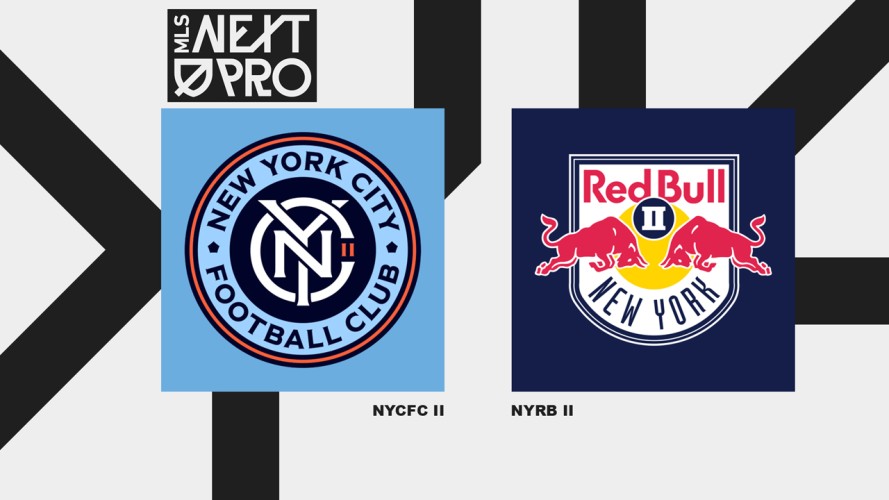 New York City FC II vs New York Red Bulls II event artwork