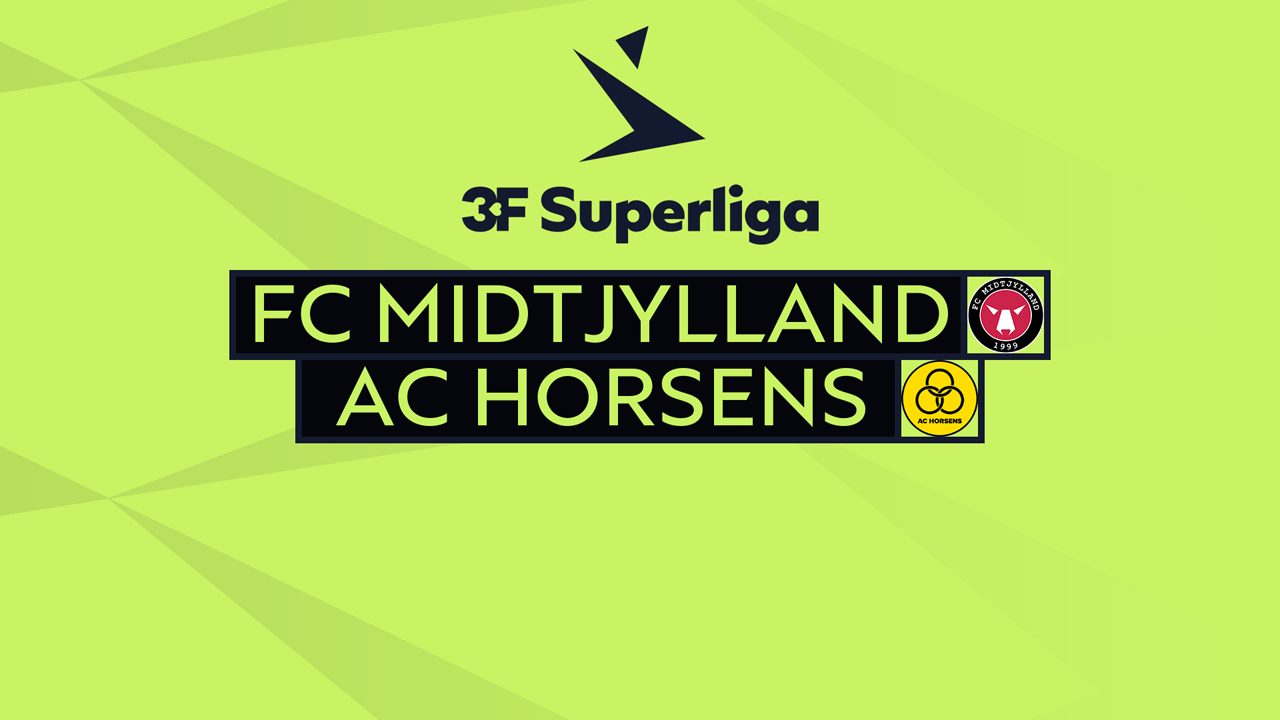 Kamp for FC Midtjylland vs AC Horsens