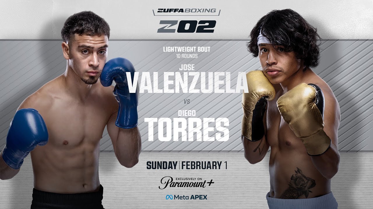 Zuffa Boxing 2 Valenzuela vs Torres