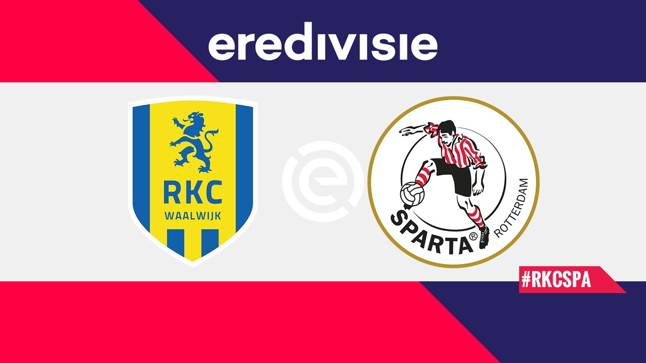 RKC Waalwijk vs Sparta Rotterdam Full Match Replay