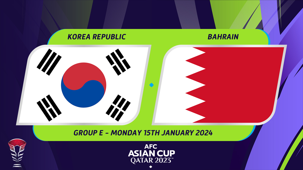 South Korea vs Bahrain Full Match Replay