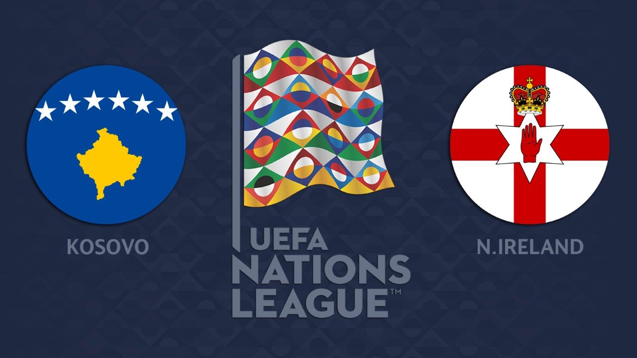 Kosovo vs Northern Ireland - UEFA Nations League 2022