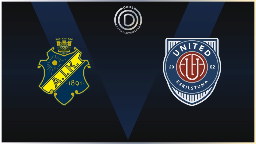 AIK Women vs Eskilstuna United Women event artwork