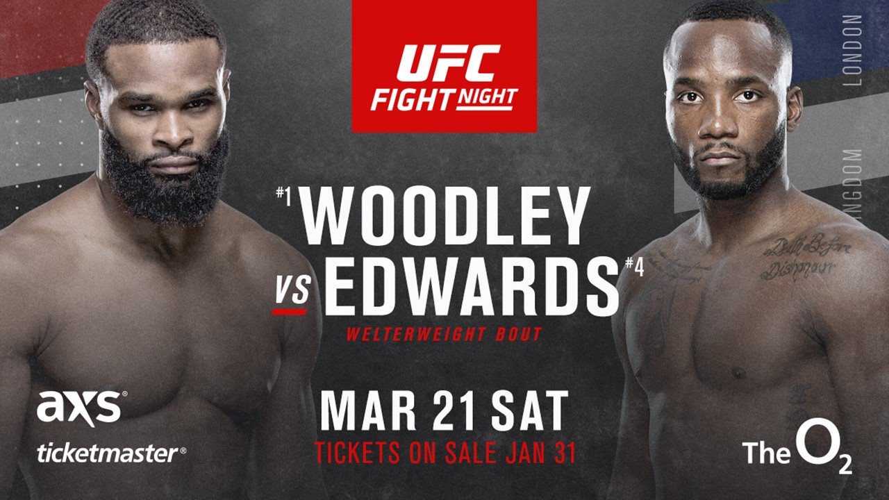 UFC Fight Night 171 Woodley vs Edwards - TheSportsDB.com