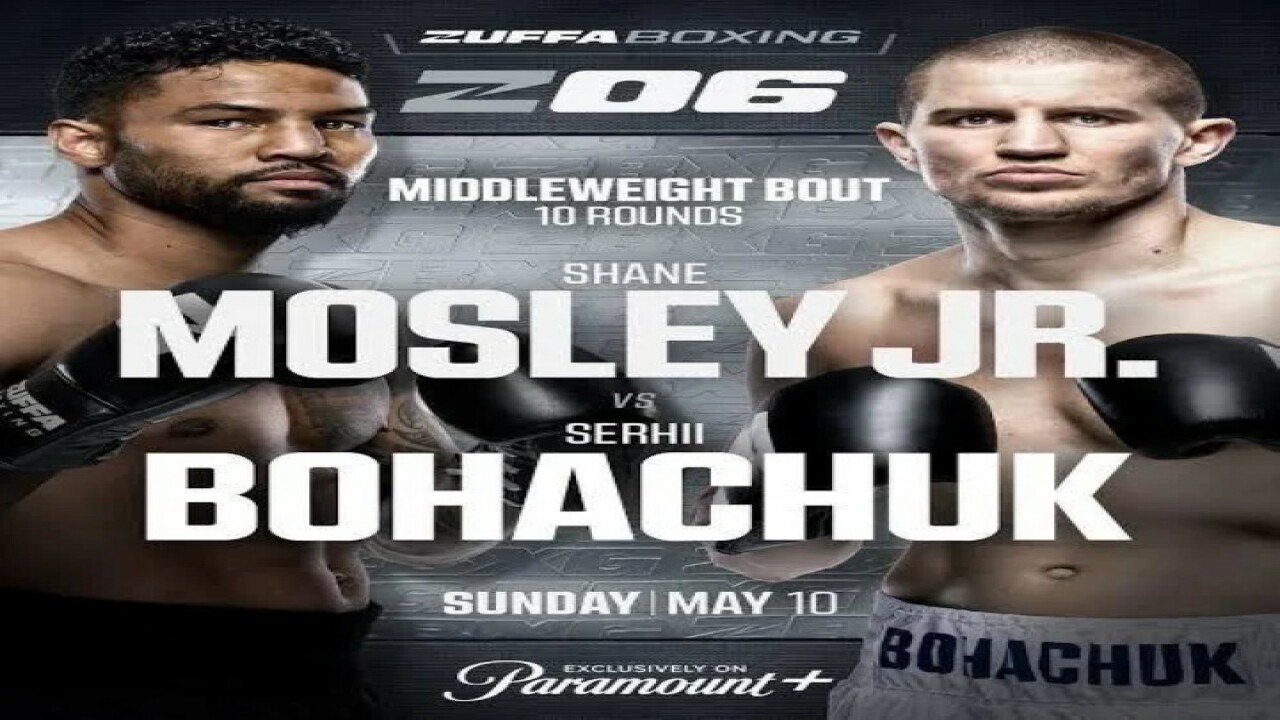 Zuffa Boxing 06 Mosley Jr. vs Bohachuk
