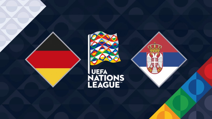 Germany vs Serbia event artwork