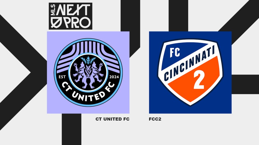 Connecticut United vs FC Cincinnati 2 event artwork
