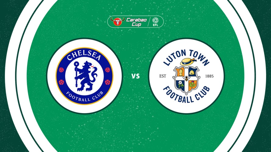 Chelsea vs Luton Town event artwork