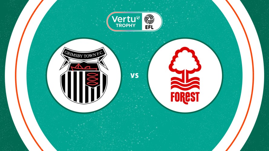 Grimsby Town vs Nottingham Forest U21 event artwork