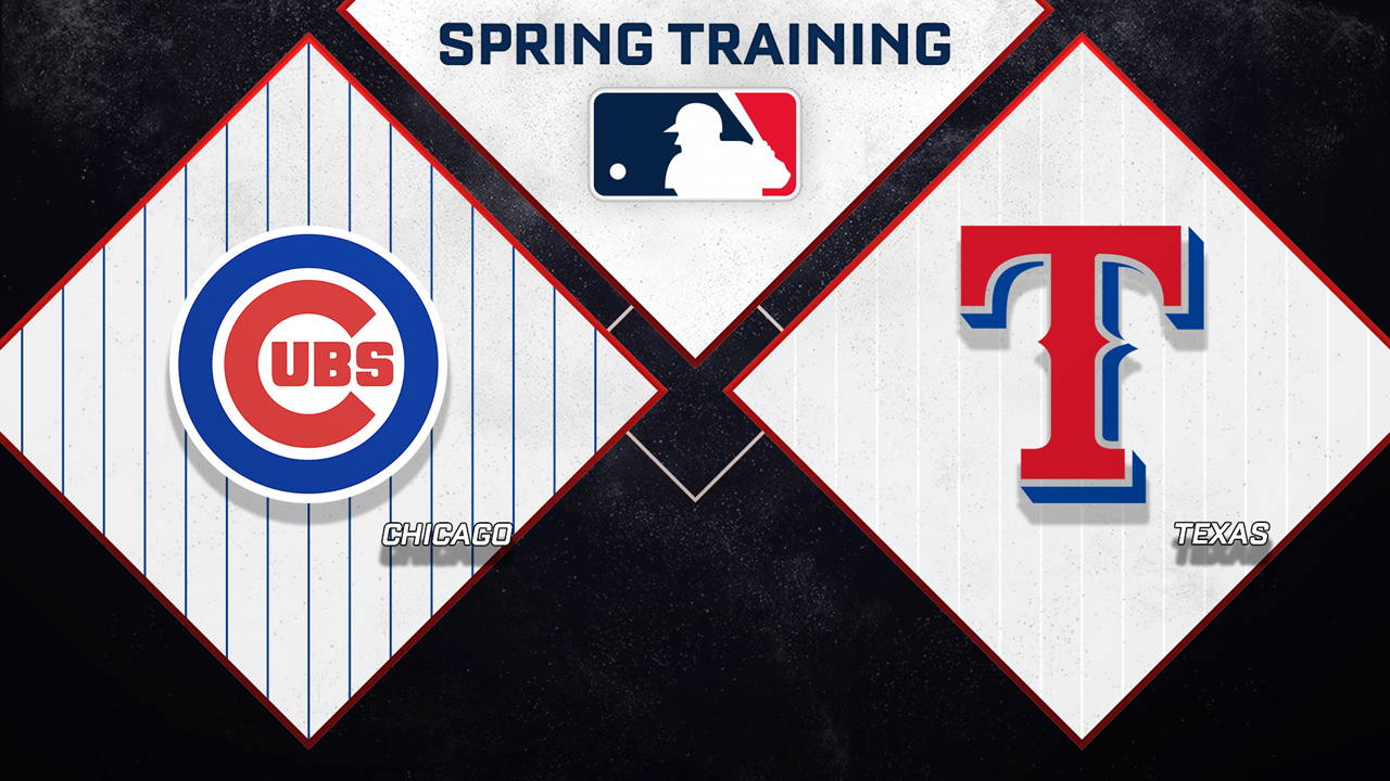 Chicago Cubs vs Texas Rangers