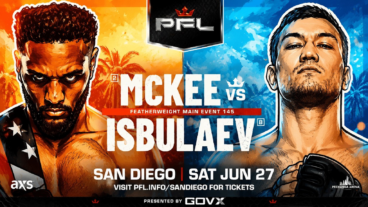 PFL San Diego McKee vs Isbulaev