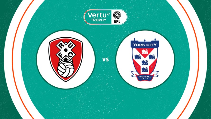 Rotherham United vs York City event artwork