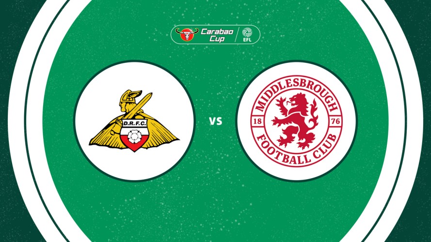 Doncaster Rovers vs Middlesbrough event artwork