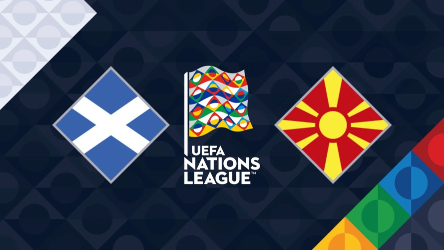 Scotland vs North Macedonia event artwork