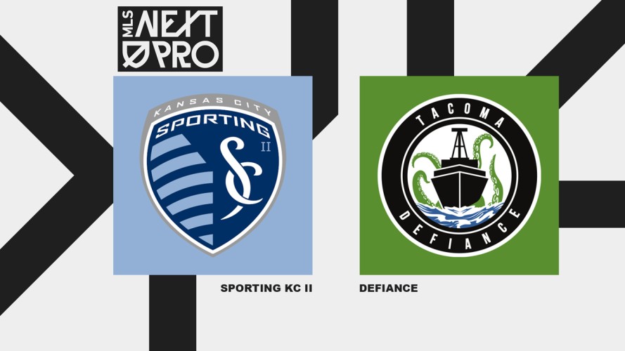 Sporting Kansas City II vs Tacoma Defiance event artwork
