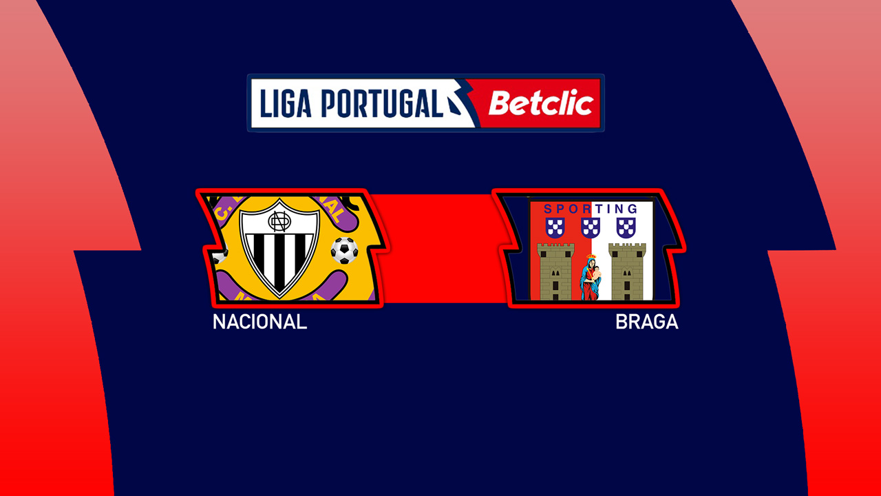 Nacional de Madeira vs Braga