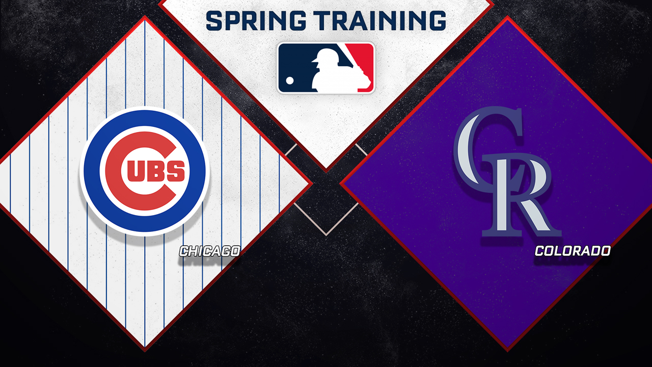 Chicago Cubs vs Colorado Rockies