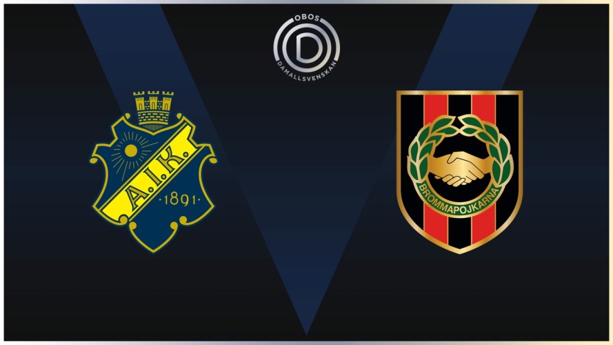 AIK Women vs Brommapojkarna Women event artwork