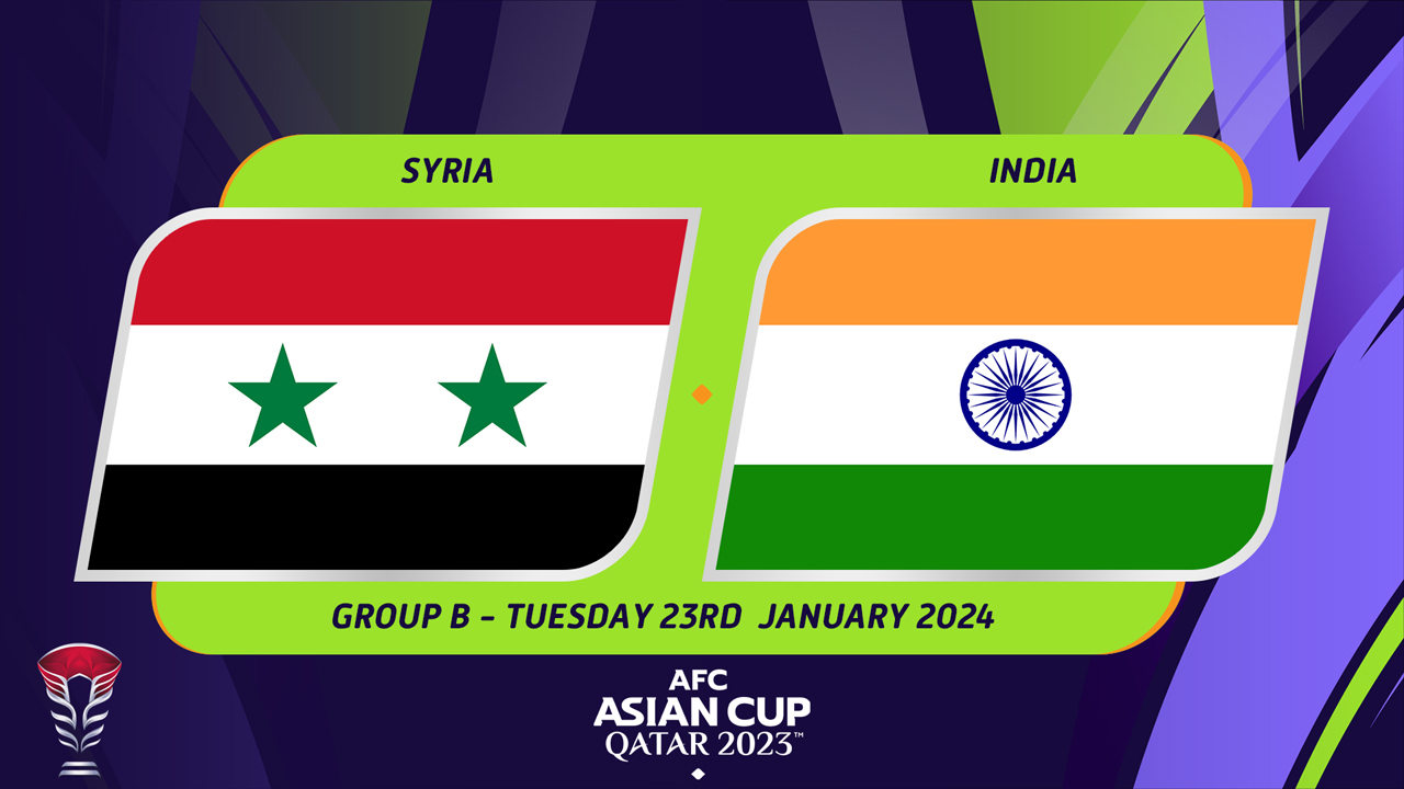 Syria vs Indian Full Match 23 Jan 2024