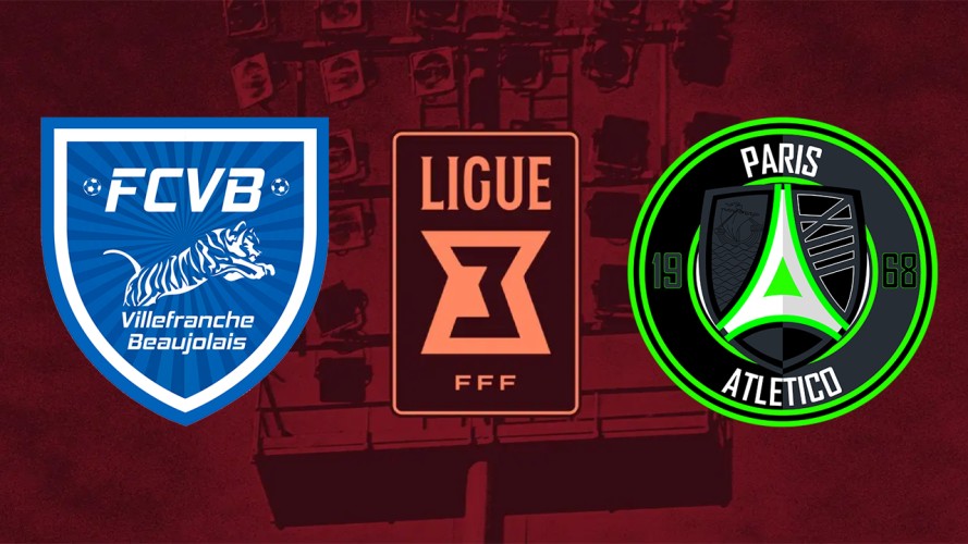 Villefranche Beaujolais vs Paris 13 Atletico event artwork