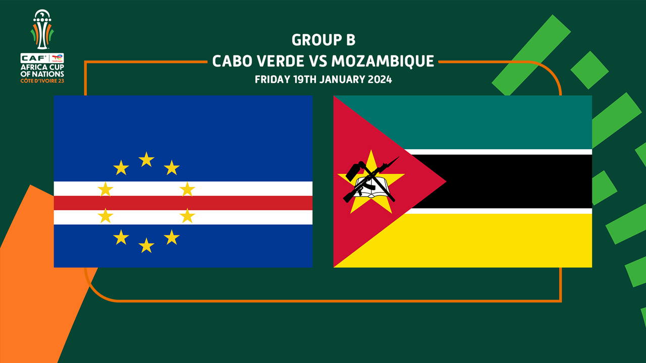 Cape Verde vs Mozambique Full Match 19 Jan 2024