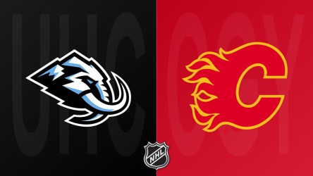 Calgary Flames vs Utah Mammoth thumbnail artwork
