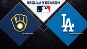 Milwaukee Brewers vs Los Angeles Dodgers thumbnail artwork