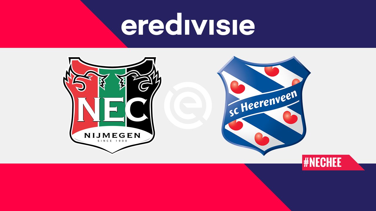 NEC Nijmegen vs Heerenveen Full Match Replay